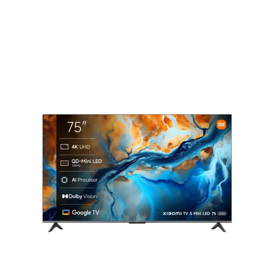 تلفزيون شاومي S Mini LED بحجم 75 بوصة - 6941948703759 — 2