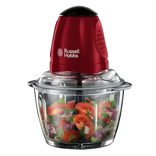 قطاعة طعام كهربائية بتصميم أنيق وقوة 380 واط من RUSSELL HOBBS 20320 4008496818136