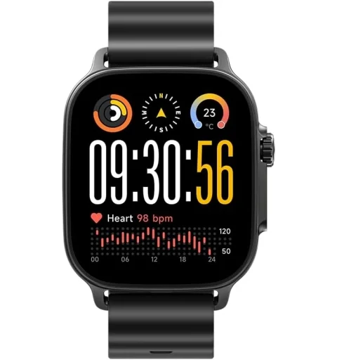 ساعة Realme Watch 5 Titanium Black RMW2501 بشاشة AMOLED ومزايا رياضية وصحية RMW2501 Titanium Black TR