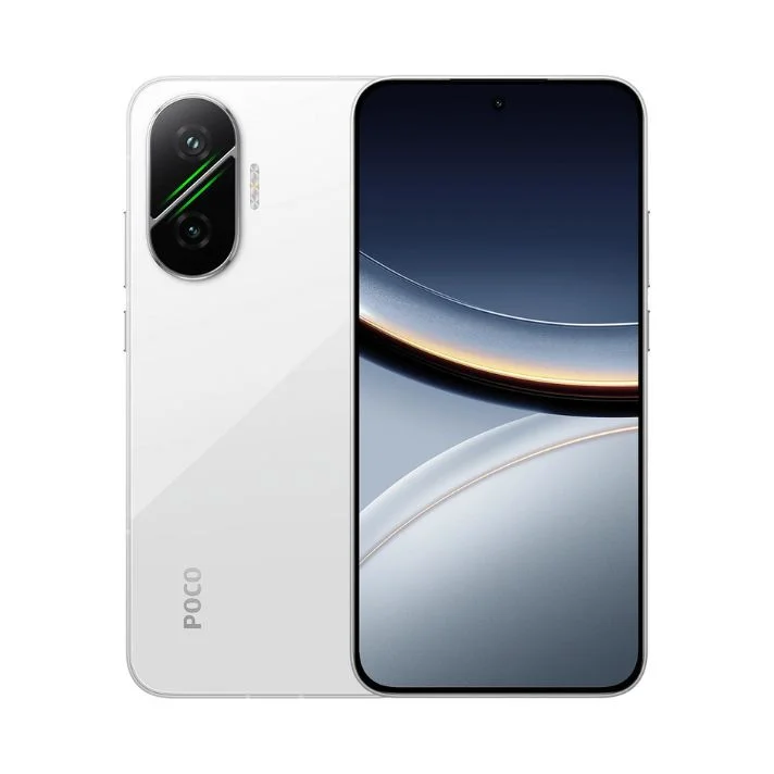 هاتف POCO F7 أبيض 12 جيجابايت رام 512 جيجابايت ذاكرة داخلية - 6932554437992
