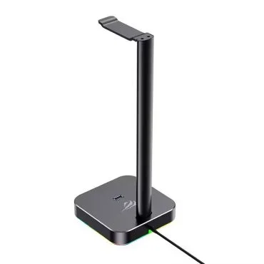 حامل سماعة الألعاب Havit TH610 RGB مع منافذ USB متعددة 8192