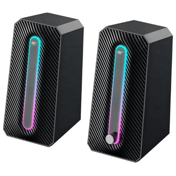 هافيت Elevation RGB – سماعات – إضاءة RGB – أسود – HVSPK-SK216-BK
