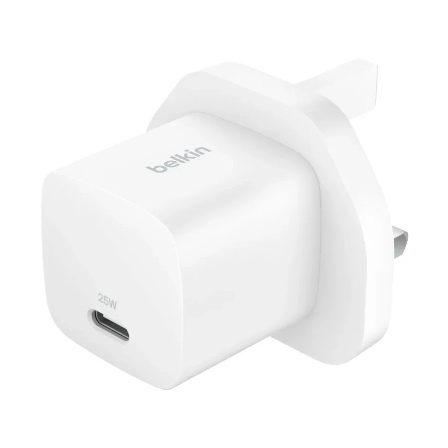 شاحن بلكين بوست تشارج USB-C بقوة 25 واط - WCA012myWH