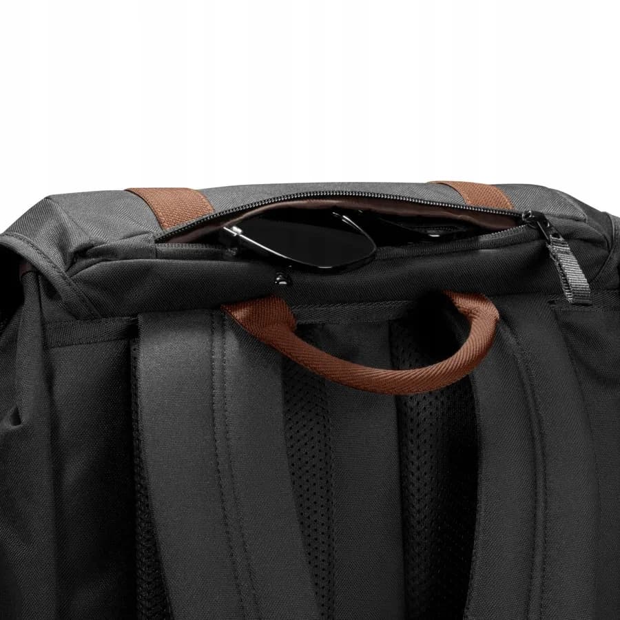حقيبة ظهر لابتوب تومتوك VintPack-TA1 مقاس 15.6 بوصة/22 لتر - أسود 1242 — 2