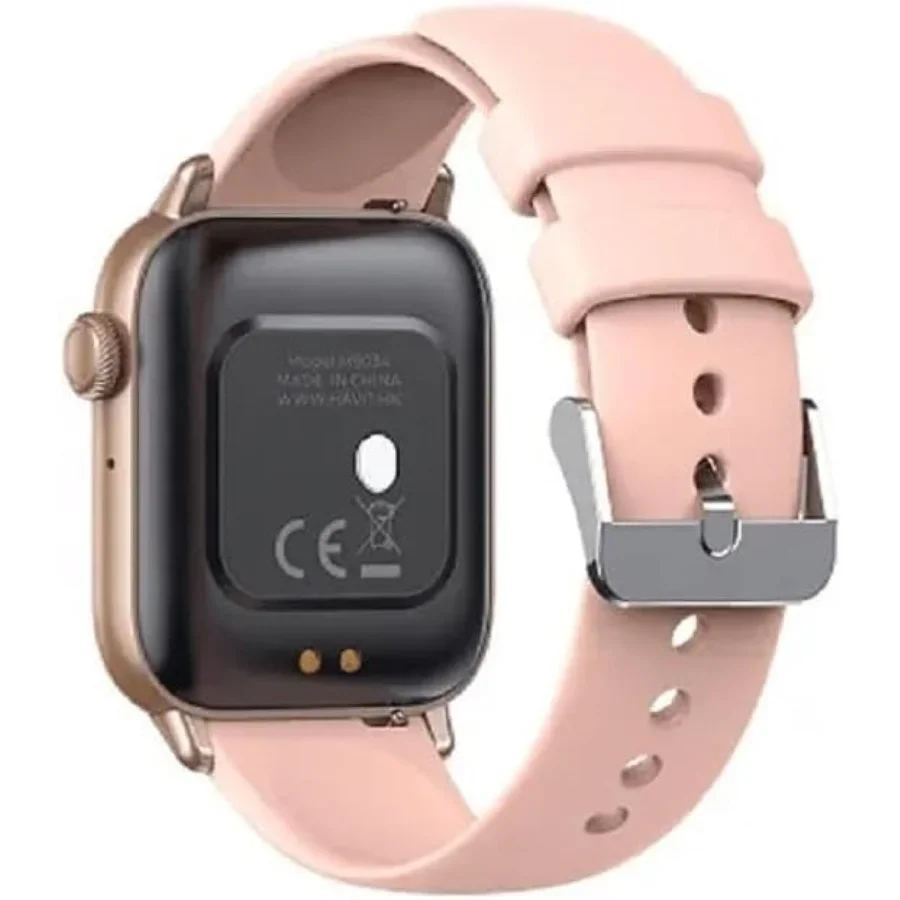 ساعة ذكية Havit M9034 وردية بشاشة لمس TFT بحجم 1.83 بوصة M9034-pink — 2