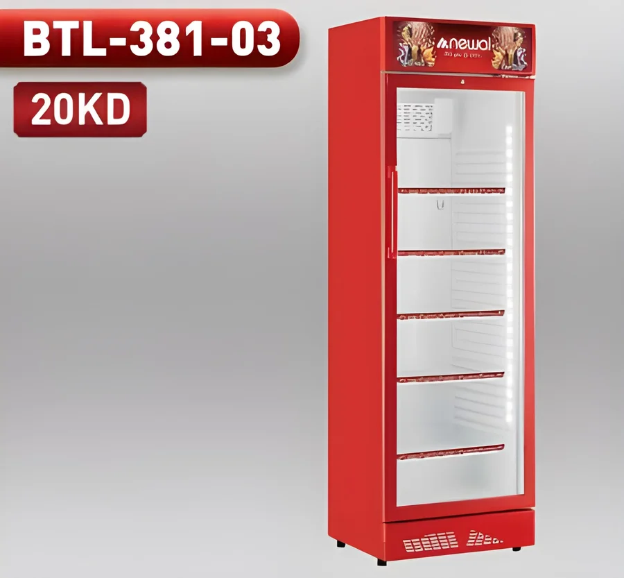 ثلاجة عرض عمودية بميزات متقدمة BTL-381-03