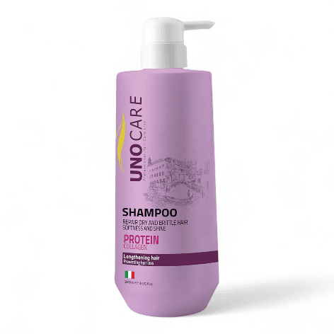 UNO KIT PROTEINCOLLAGEN-SHAMPOOCONDITIONER 1000ML-اونو كت بالبروتين والكولاجين -شامبوبلسم 1000مل