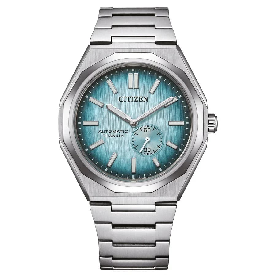 ساعة يد رجالية أوتوماتيكية رياضية أنيقة من CITIZEN موديل NK5020-58L