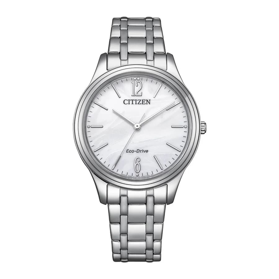 ساعة نسائية أنيقة بتقنية Eco-Drive من CITIZEN - EM0411-71A