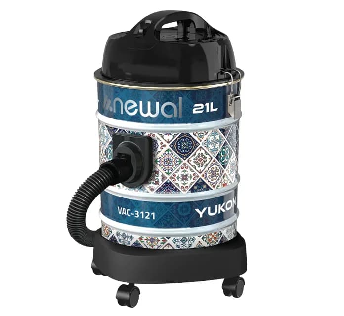 مكنسة كهربائية معدنية VAC-3121 من نيوال بسعة 21 لتر وقوة 1600 واط VAC-3121/09
