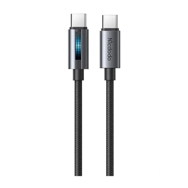 كيبل USB-C إلى USB-C بقوة 100 واط مع إضاءة تنفسية - CA-5740