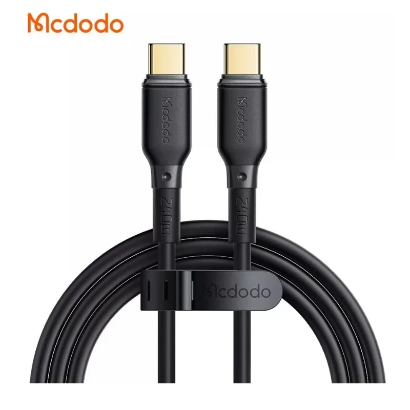 كيبل بيانات MC Black Series 240W Type-C إلى Type-C بطول 1.2 متر - CA-3310