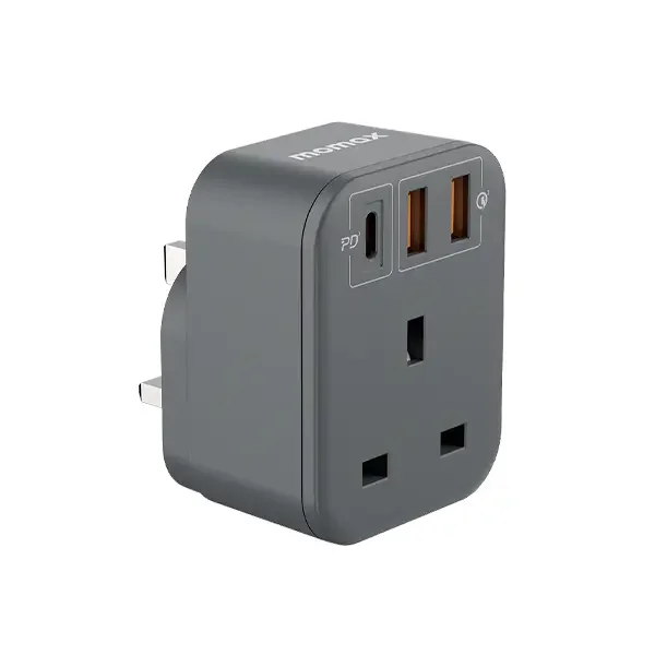 محول طاقة عالمي Momax US10UKE مع منافذ USB متعددة - 2869