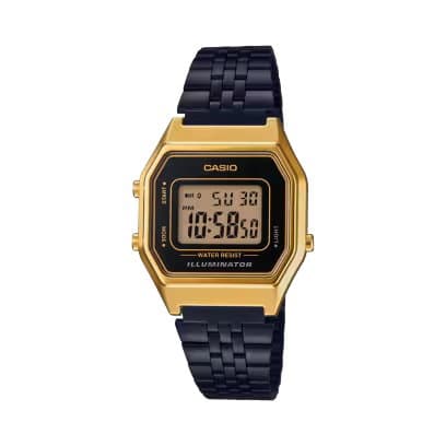 ساعة يد كاسيو للجنسين بتصميم عصري وأنيق LA680WEGB-1ADF
