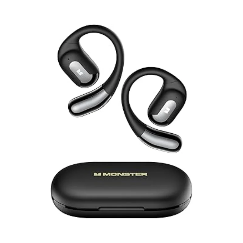 سماعات أذن لاسلكية Monster Open Ear AC317 سوداء 200008040 — 5