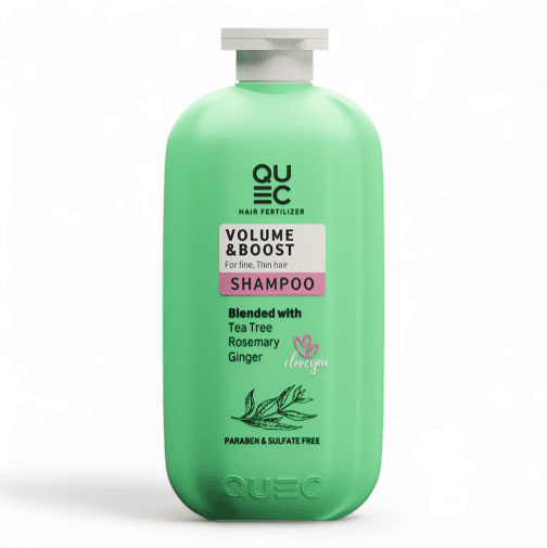 QUEC KIT VITAMIN VOLUME  BOOST-SHAMPOOCONDITINOERSERUM-كويك كت فيتامين حجم وكثافة -شامبوبلسمسيروم — 2