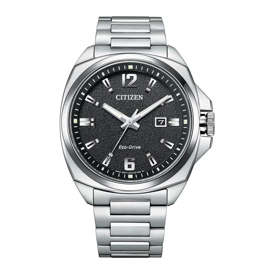 ساعة يد رجالية أنيقة بتقنية Eco-Drive من Citizen AW1720-51E