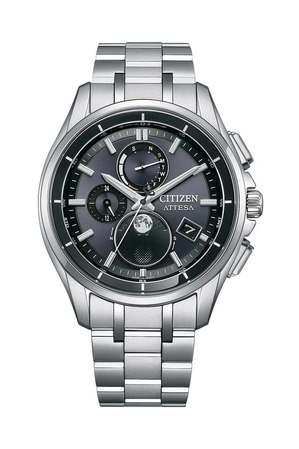 ساعة تناظرية رجالية بتقنية Eco-Drive من Citizen موديل BY1001-66E