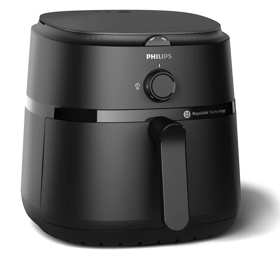 قلاية هوائية أنالوج بسعة 1.2 كغم من Philips NA13009 مع ايكاسا مكوى بخاري 2000 واط أزرق | SL2077A — 2