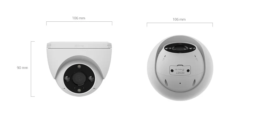 كاميرا مراقبة لاسلكية بدقة 3 ميجابكسل EZVIZ H4 WIFI 3MP - EZVIZ16 — 3