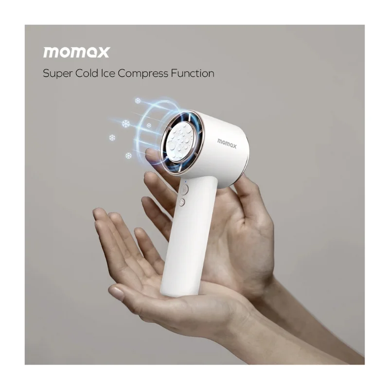 مروحة Momax Ultra Freeze محمولة بقدرة تبريد جليدية - 2751 — 2
