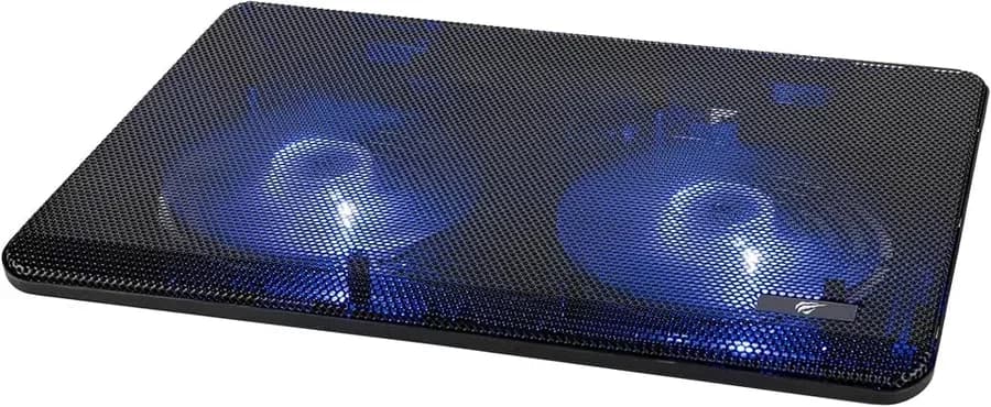 قاعدة تبريد لابتوب Havit HV-F2035 مع تصميم نحيف للغاية وثلاث مراوح - أسود HV-F2035-Black — 2