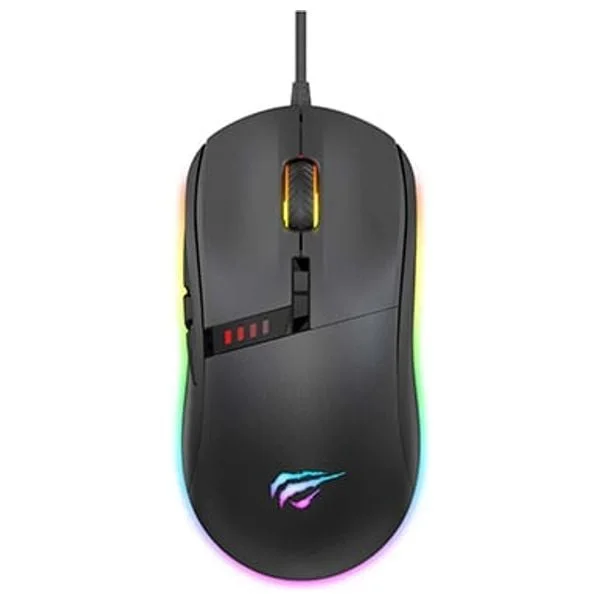 ماوس ألعاب هافيت MS812 بإضاءة RGB قابلة للتخصيص - HavitMS812RGBbacklit
