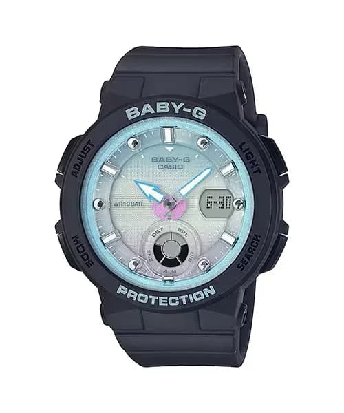 ساعة يد نسائية أنيقة من سلسلة Baby-G موديل BGA-250-1A2DR