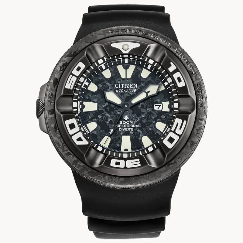 ساعة يد رجالية كبيرة الحجم من مجموعة Promaster Diver BJ8056-01E