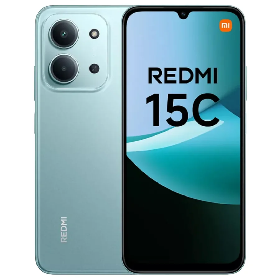 هاتف Redmi 15C لون نعناعي مع ذاكرة 8GB RAM و 256GB ROM - 6932554455934 — 2
