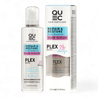 QUEC HAIR SERUM PLEX BOTOX 250ML-كويك سيروم الشعر بالبليكس والبوتوكس 250مل