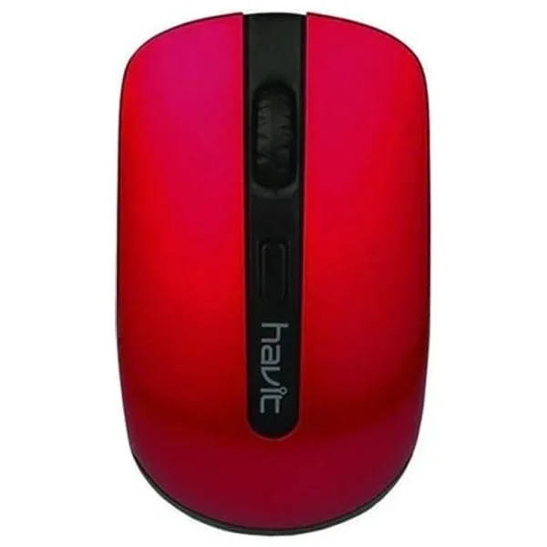ماوس لاسلكي Havit HV-MS989GT أسود + أحمر مع 4 أزرار HV-MS989GT-Black+Red