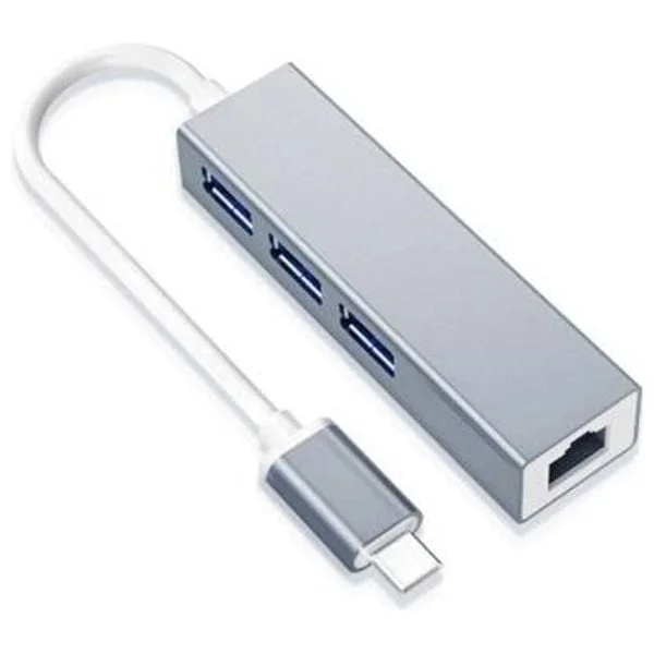 موزع يو اس بي - سي دي ام - 4 بورت - ADAPTERDMCHB013TYPE-C