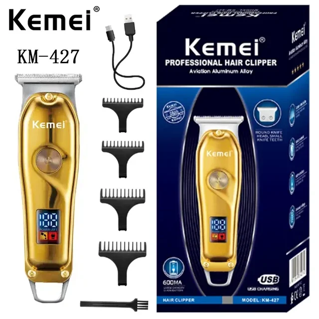 ماكينة قص الشعر كيمي KM-427 - تصميم مريح ودقة عالية km-427 — 2
