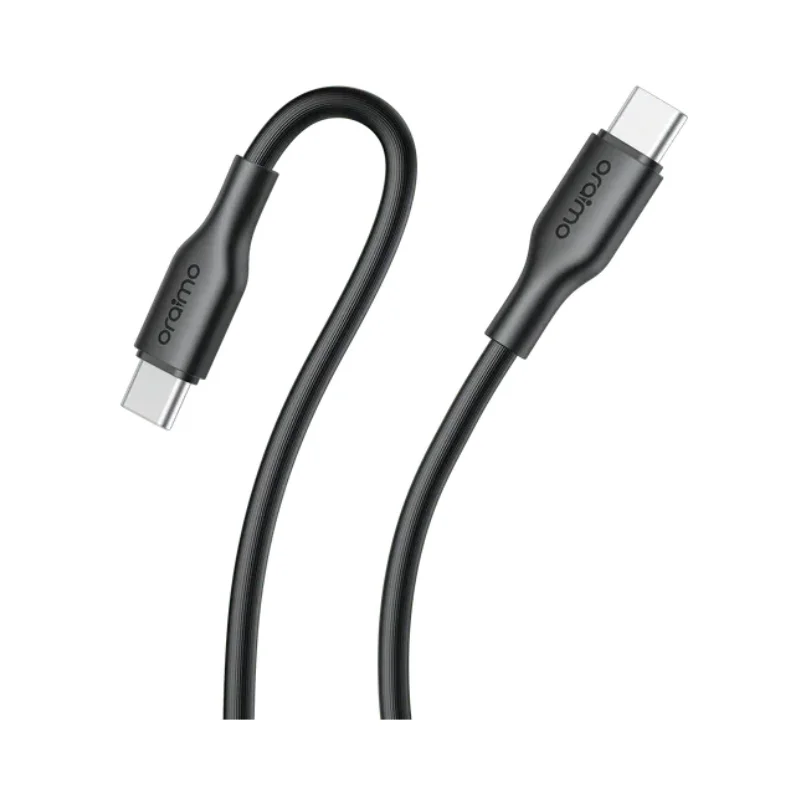كيبل شحن ونقل بيانات Oraimo DACB OCD-1145CC BLACK 5A 1M - 7562