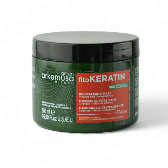ARKEMUSA FITOKERATIN REVITALISING MASK FOR TREATED AND DAMAGED HAIR 500ML-ماسك أركيموزا فيتو كيراتين للشعر المعالج والتالف 500مل