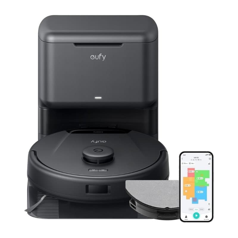 مكنسة كهربائية روبوتية Anker eufy L60 Hybrid مع محطة تفريغ ذاتية T2278V11