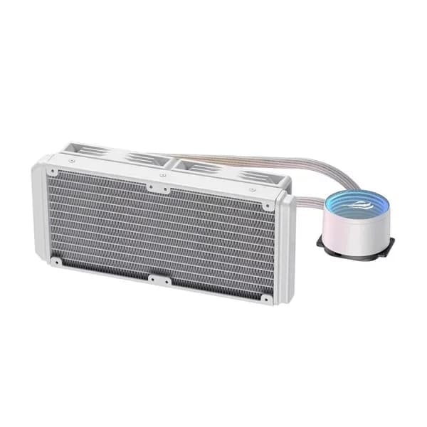مبرد سائل للمعالج مع مروحة RGB Havit F2001-white