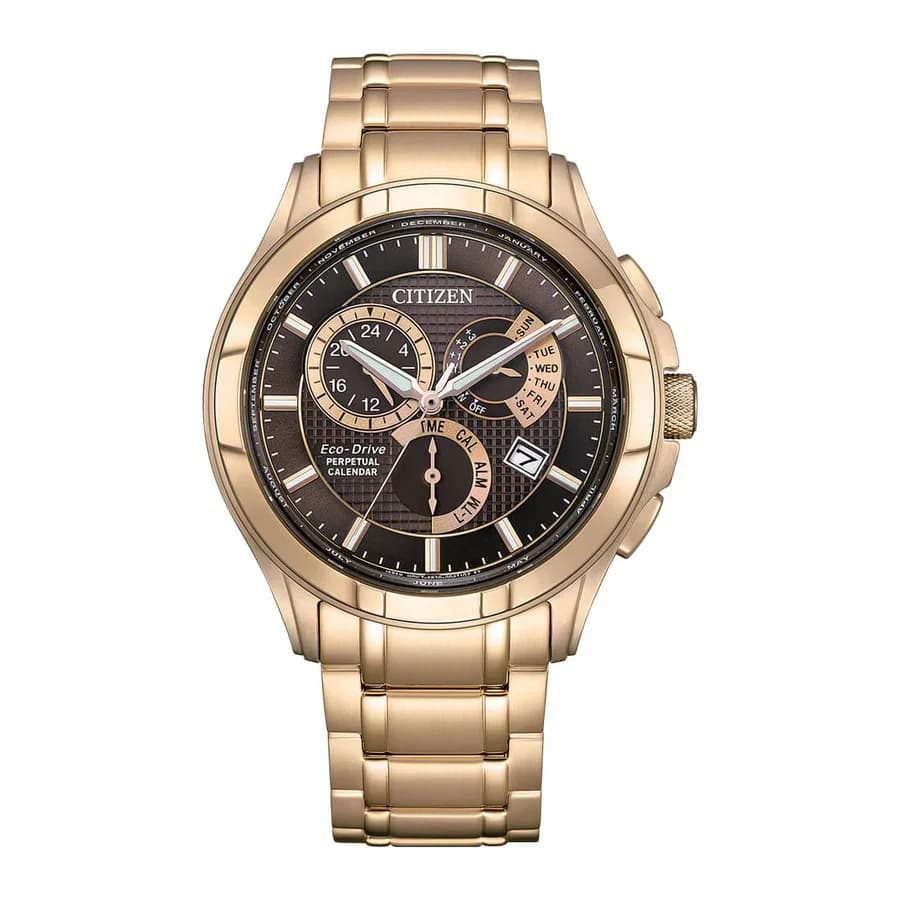 ساعة أنيقة بتقنية Eco-Drive من Citizen - BL8163-50X