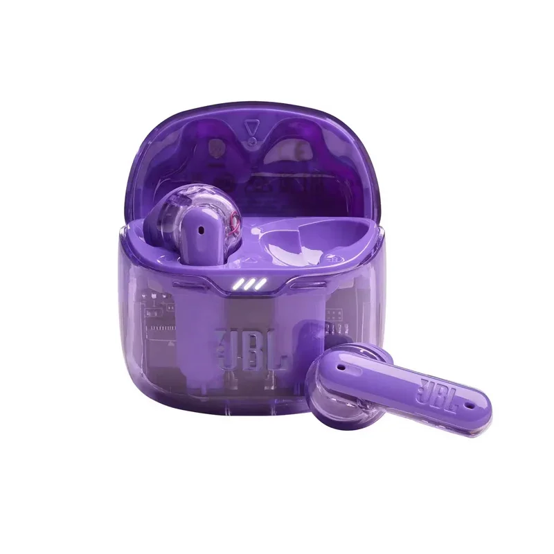 سماعات JBL Tune Flex TWS Ghost Purple اللاسلكية مع خاصية الغاء الضوضاء - 200001758