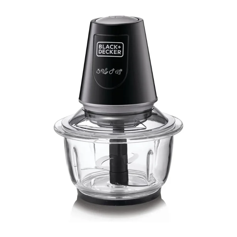 مفرمة طعام زجاجية متعددة الوظائف بلاك+ديكر GC400-B5