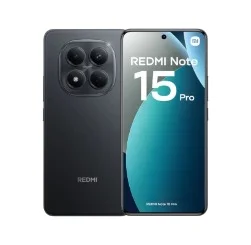 هاتف REDMI Note 15 Pro أسود مع ذاكرة 8 جيجابايت رام و256 جيجابايت تخزين - 6932554469757