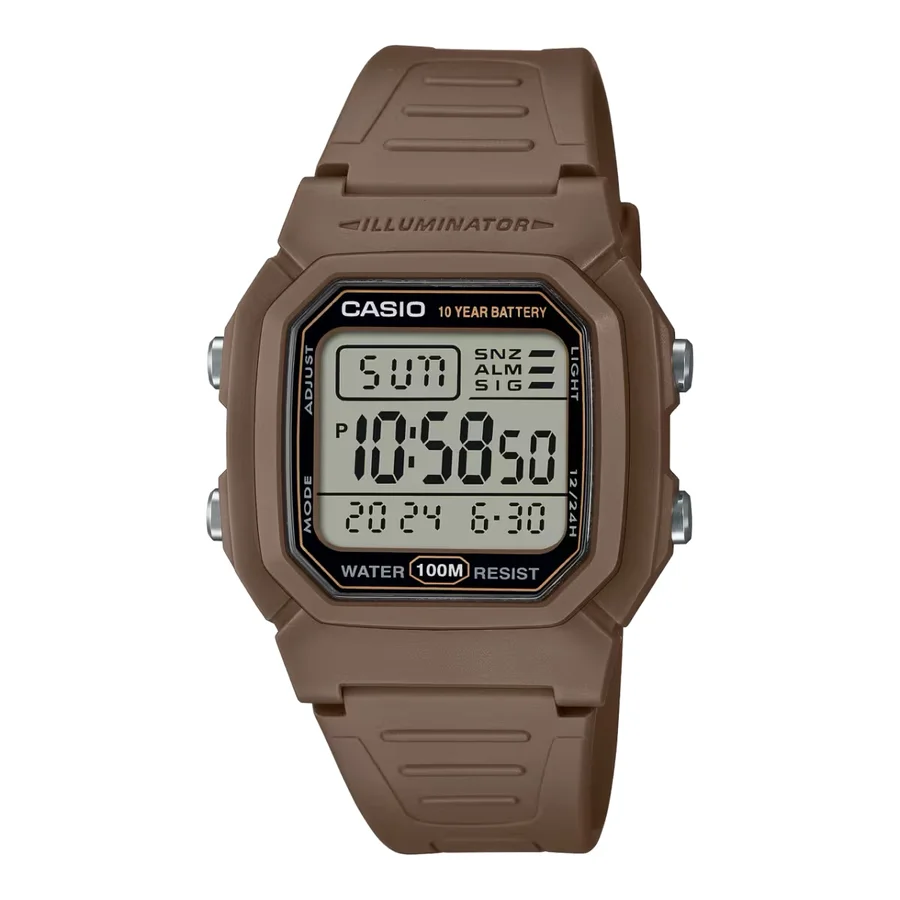 ساعة يد رجالية رقمية من كاسيو W-800H-5AVDF