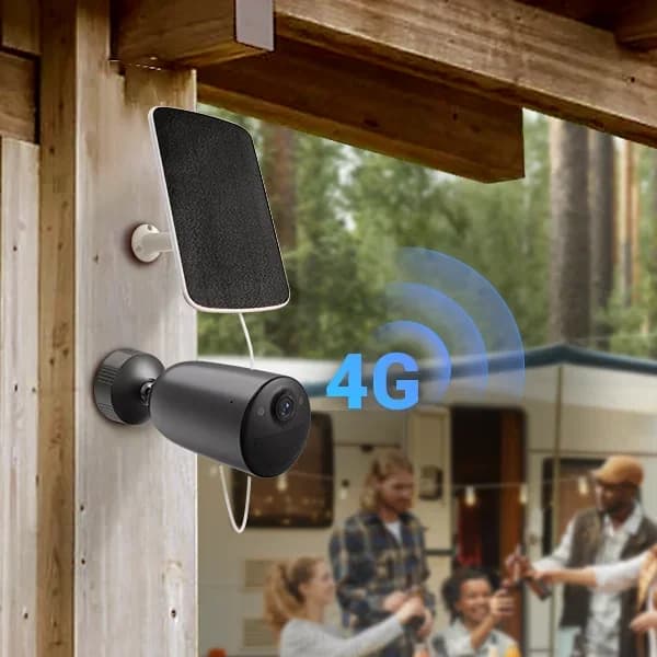 كاميرا مراقبة خارجية لاسلكية بدقة 2K مع اتصال 4G LTE - EZVIZ11 — 2