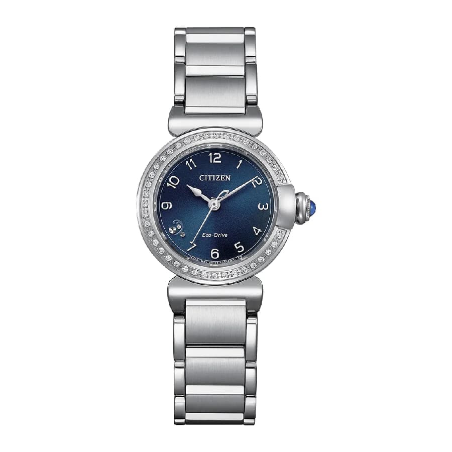 ساعة يد نسائية أنيقة بتقنية Eco-Drive من CITIZEN - EM1120-87L