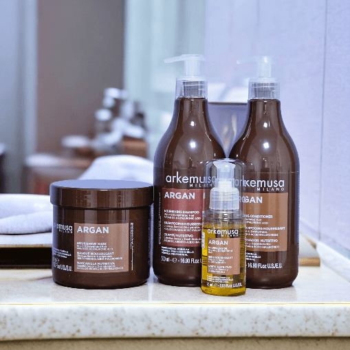ARKEMUSA Argan Nourishing Hair Care Set  مجموعة اركيموزا بزيت الأركان للعناية بالشعر — 6