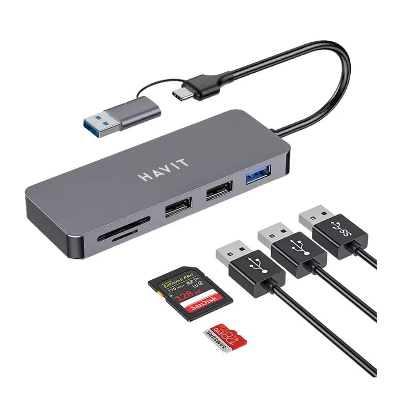 USB HUB - 4 IN 1 - 8138