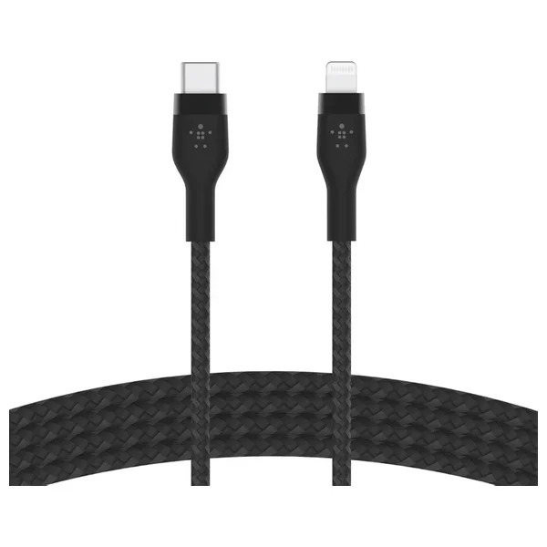 كابل شحن ومزامنة Belkin USB-C إلى Lightning بطول 1 متر - CAA011bt1MBK