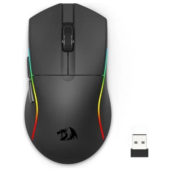 ماوس احترافي للألعاب ريد دراجون M816-PRO - دقة تصل إلى 26000 نقطة في البوصة