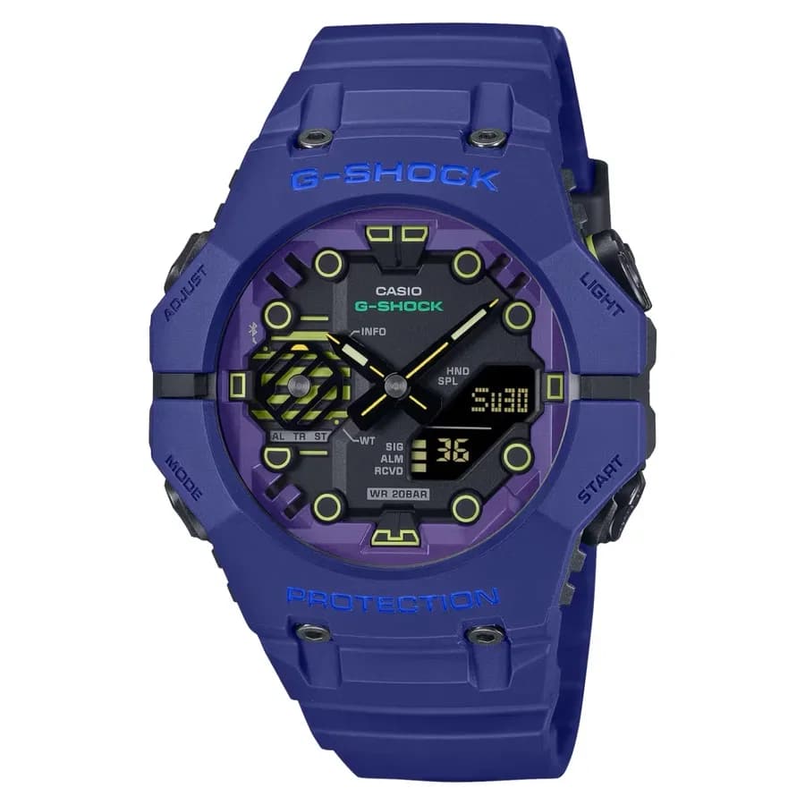 ساعة يد رجالية G-Shock GA-B001CBR-2ADR بتصميم متوسط الحجم وخفيف الوزن